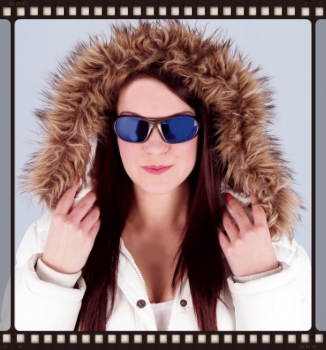 Ski sunglasses goggles for women