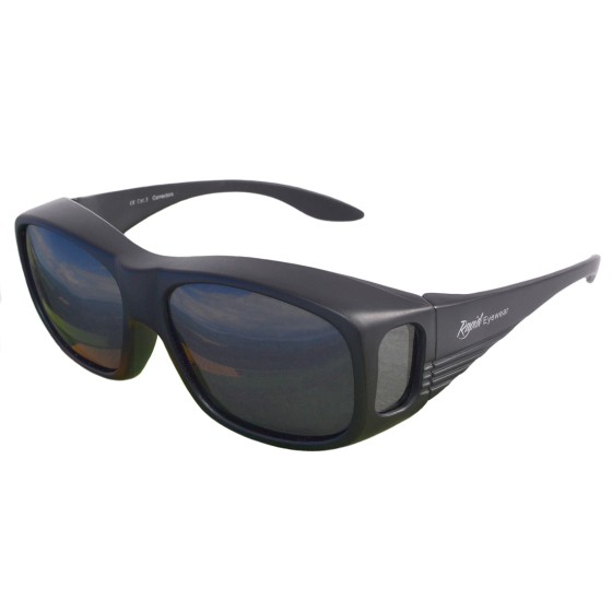 Black Polarised Overglasses